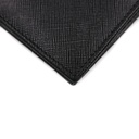 Prada Saffiano Long Folded Wallet Black