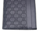 Gucci - 9140 Microguccissima B|ue Leather Card Case Wallet 262837