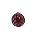 Gucci GG Shadow Canvas Leather Cosmetic Bag Burgundy 796231