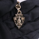 Gucci GG Shadow Canvas Leather Cosmetic Bag Burgundy 796231