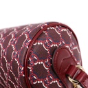 Gucci GG Shadow Canvas Leather Cosmetic Bag Burgundy 796231