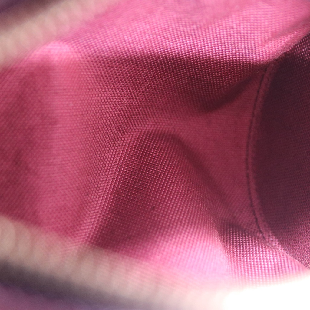 Gucci GG Shadow Canvas Leather Cosmetic Bag Burgundy 796231