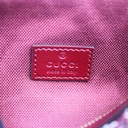 Gucci GG Shadow Canvas Leather Cosmetic Bag Burgundy 796231