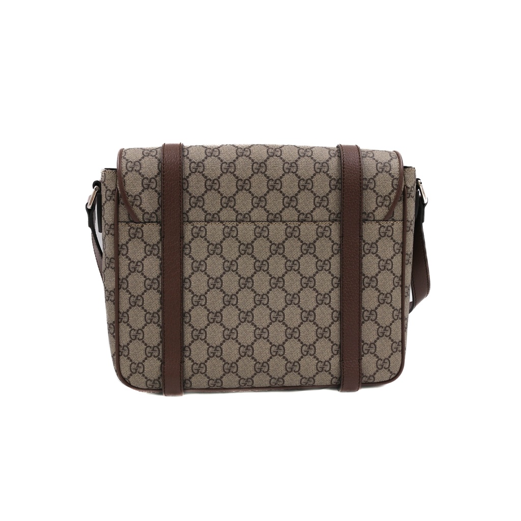 Gucci GG Supreme Canvas Messenger Bag Beige 658542