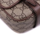 Gucci GG Supreme Canvas Messenger Bag Beige 658542