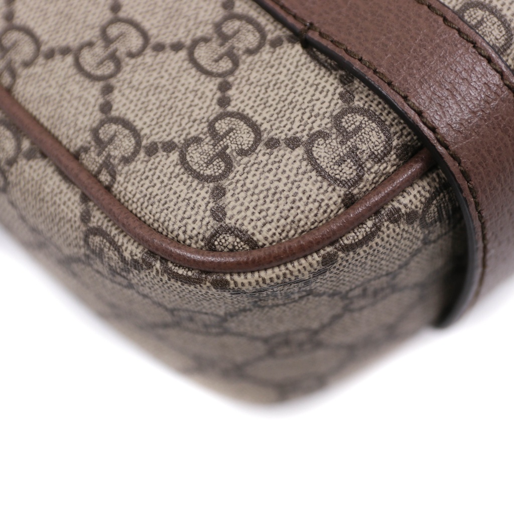 Gucci GG Supreme Canvas Messenger Bag Beige 658542