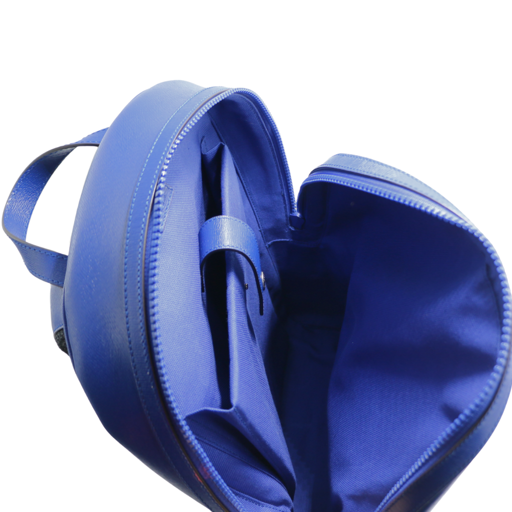 Gucci Medium Backpack With Interlocking G Blue 704017