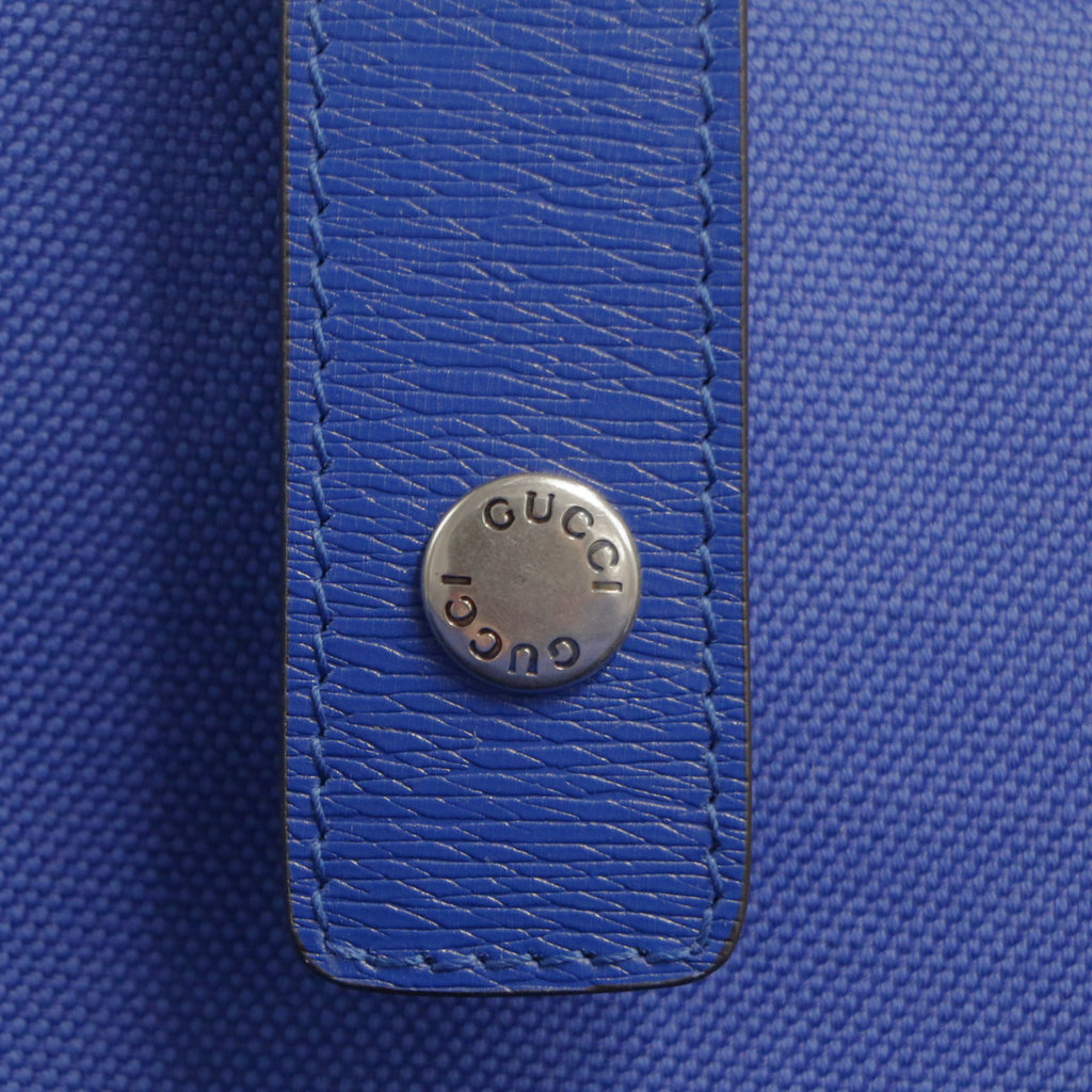 Gucci Medium Backpack With Interlocking G Blue 704017