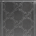 Gucci Jumbo GG Embossed Calfskin Medium Briefcase Black 725165