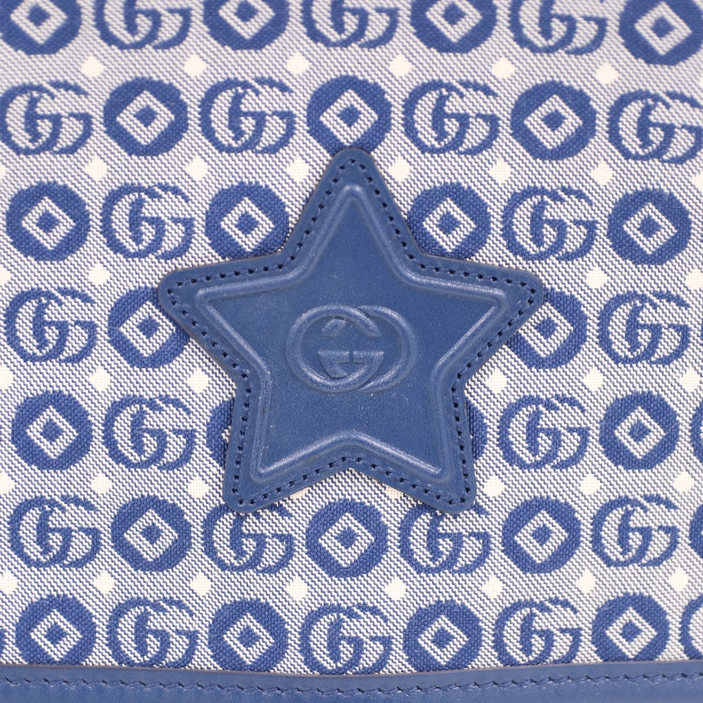 Gucci Shoulder Bag Children'S Bag Blue Star 664143