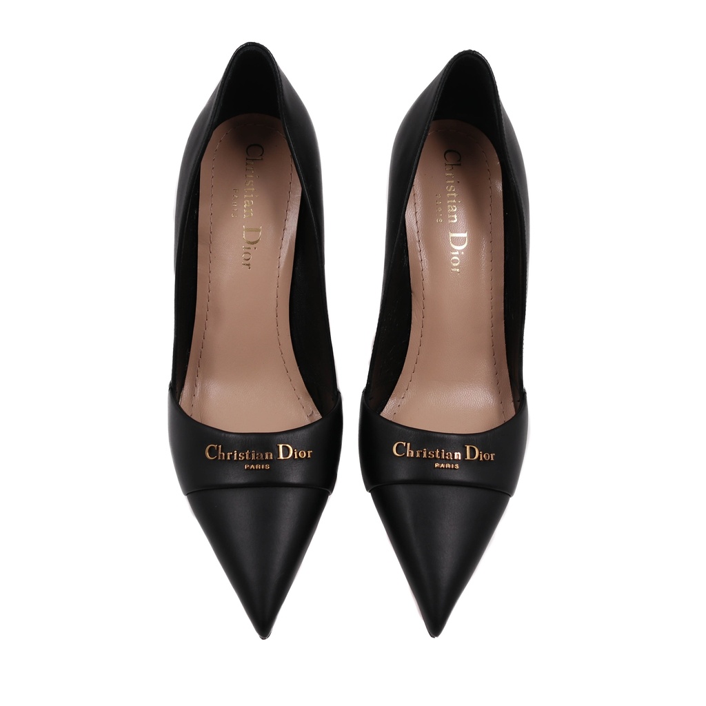 Christian Dior My Dior Pump Black Supple Calfskin In Size 36