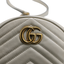 Gucci Mini Marmont Matelasse Round Shoulder Bag