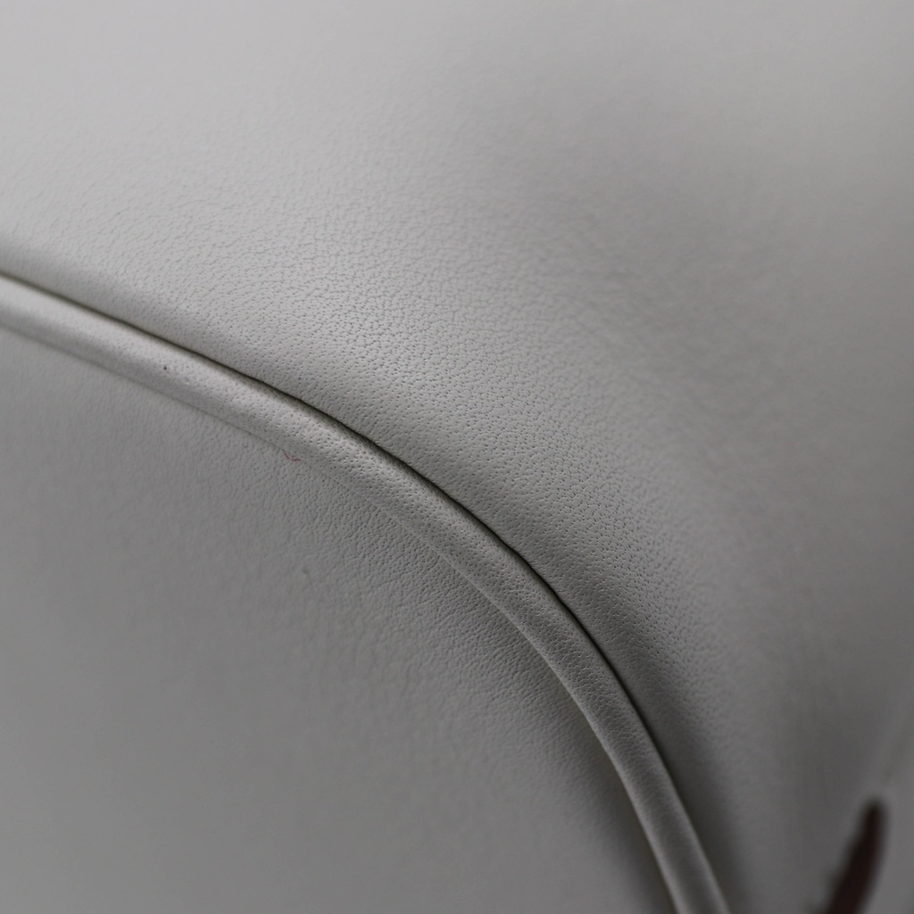 Prada Buckle Small Leather Handbag With Double Belt White