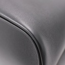 Prada Buckle Small Leather Handbag With Double Belt Black