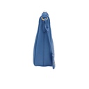 Prada Enameled Metal Triangle Re-Edition Blue 2005