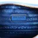 Prada Enameled Metal Triangle Re-Edition Blue 2005