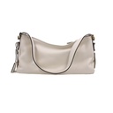 Prada Aimee Medium Leather Shoulder Bag in Natural