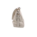 Prada Aimee Medium Leather Shoulder Bag in Natural
