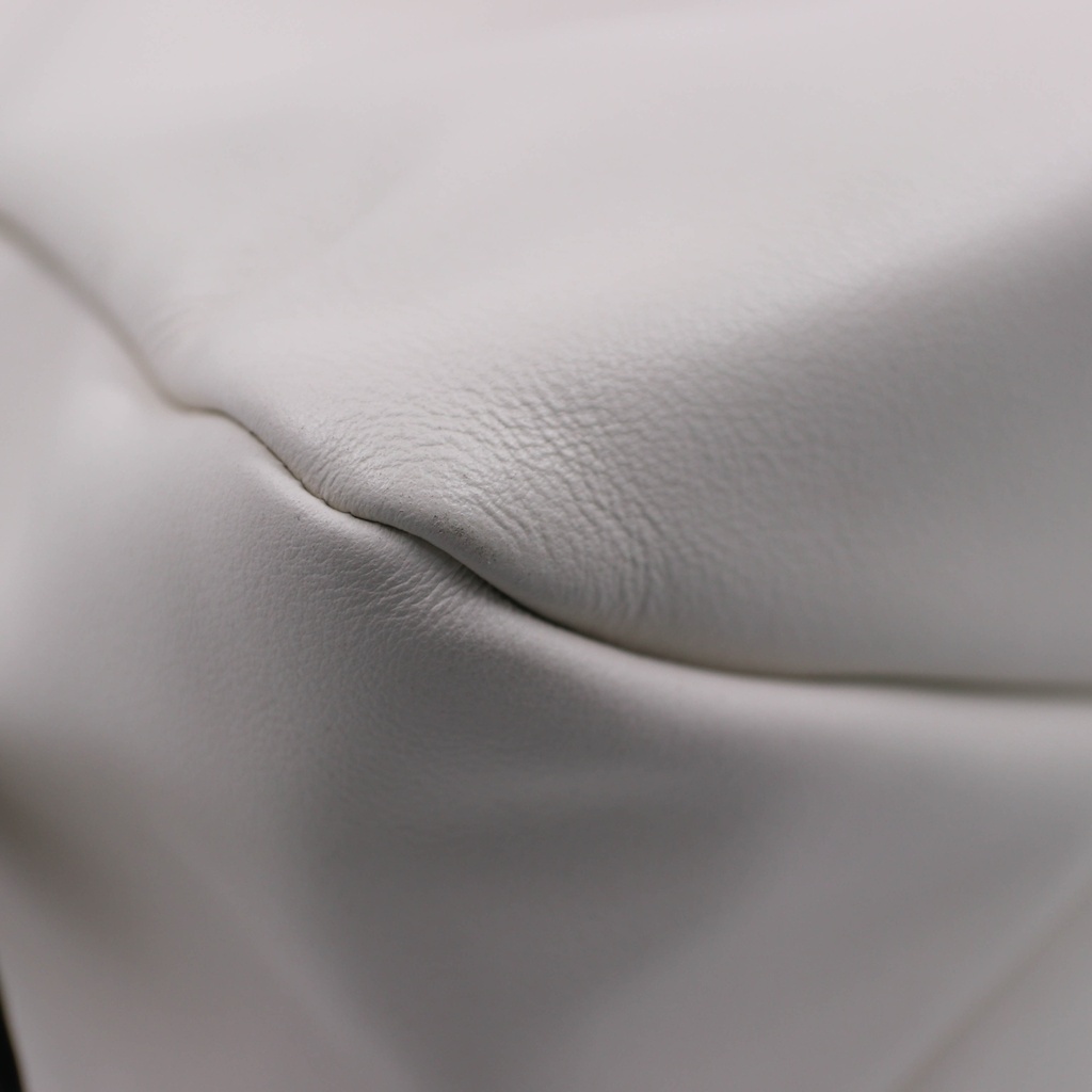 Prada Aimee Medium Leather Shoulder Bag in Natural