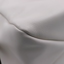 Prada Aimee Medium Leather Shoulder Bag in Natural