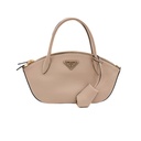 Prada Light Pink Leather Small Handbag