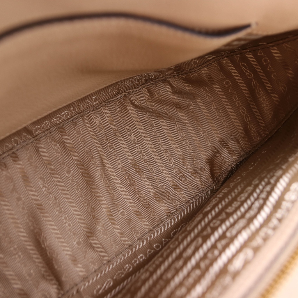 Prada Light Pink Leather Small Handbag