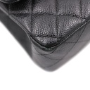 Chanel Classic Caviar Double Flap Medium Black