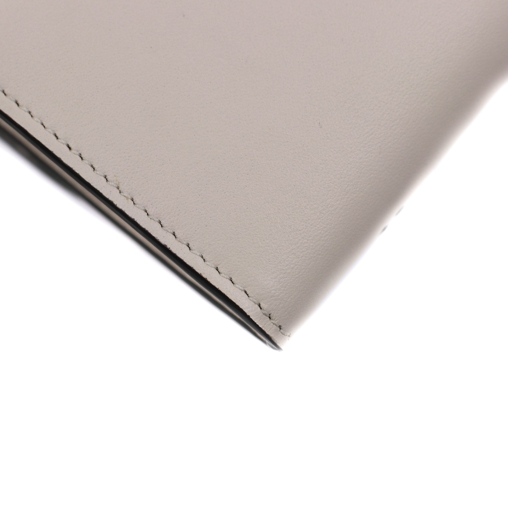 Gucci Sylvie Embroidered Leather Continental Wallet White