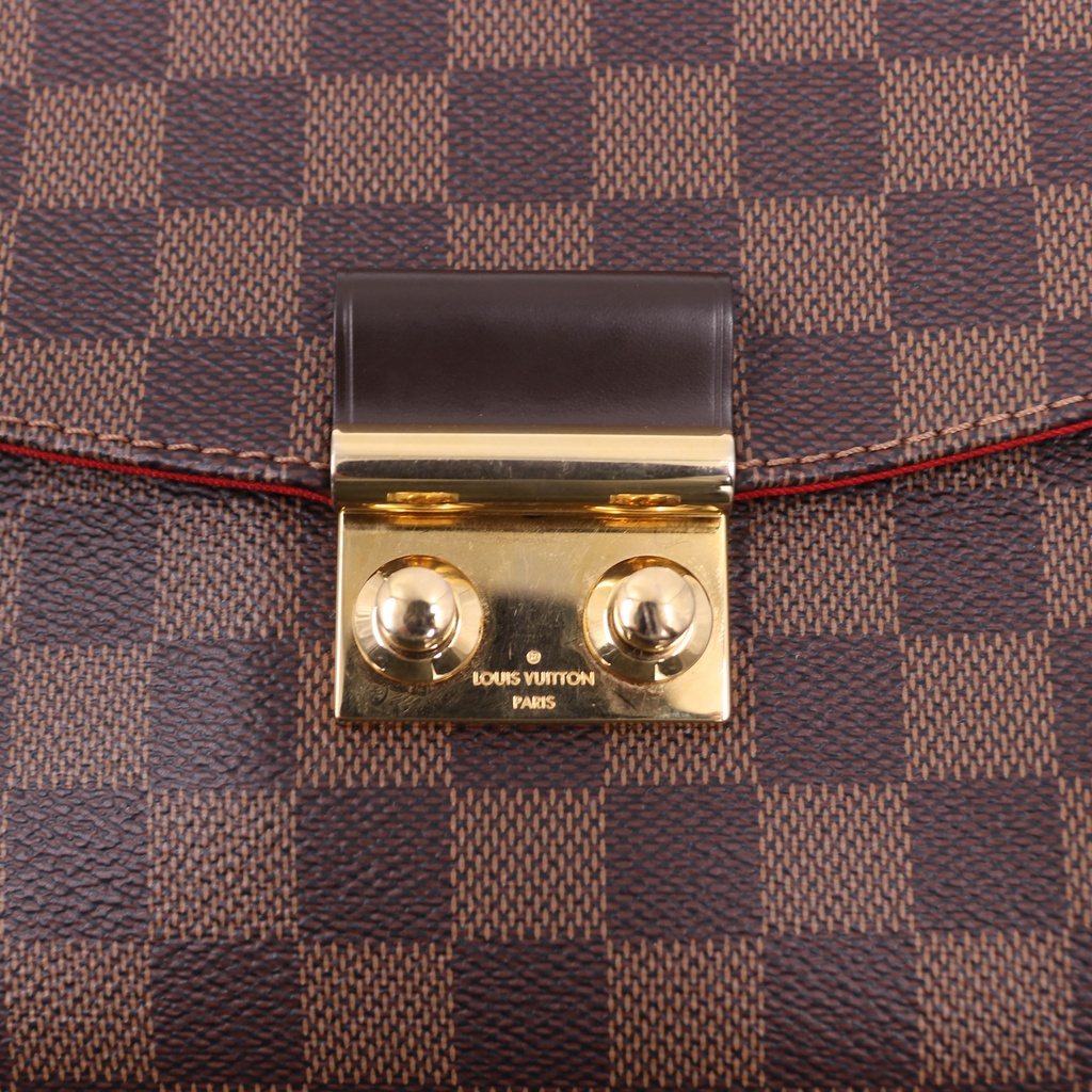 Louis Vuitton Damier Ebene Canvas Croisette