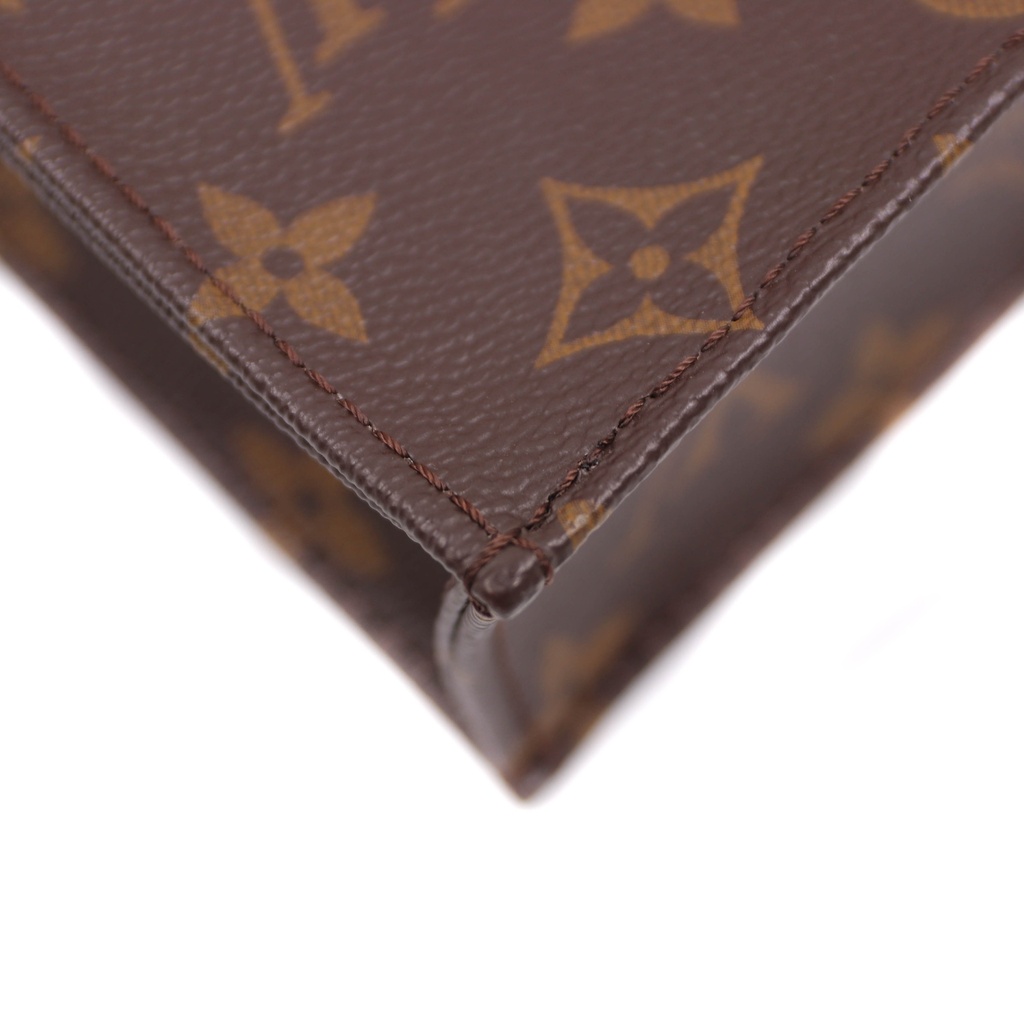 Louis Vuitton Monogram Petit Sac Plat Toile 