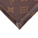 Louis Vuitton Monogram Petit Sac Plat Toile 