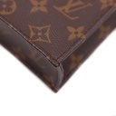 Louis Vuitton Monogram Petit Sac Plat Toile 