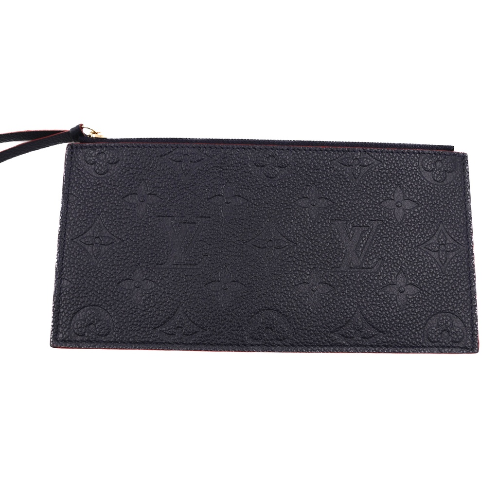 Louis Vuitton Pochette Felicie Monogram Empreinte Leather Navy Blue