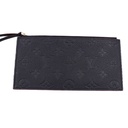 Louis Vuitton Pochette Felicie Monogram Empreinte Leather Navy Blue