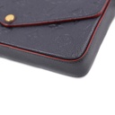 Louis Vuitton Pochette Felicie Monogram Empreinte Leather Navy Blue