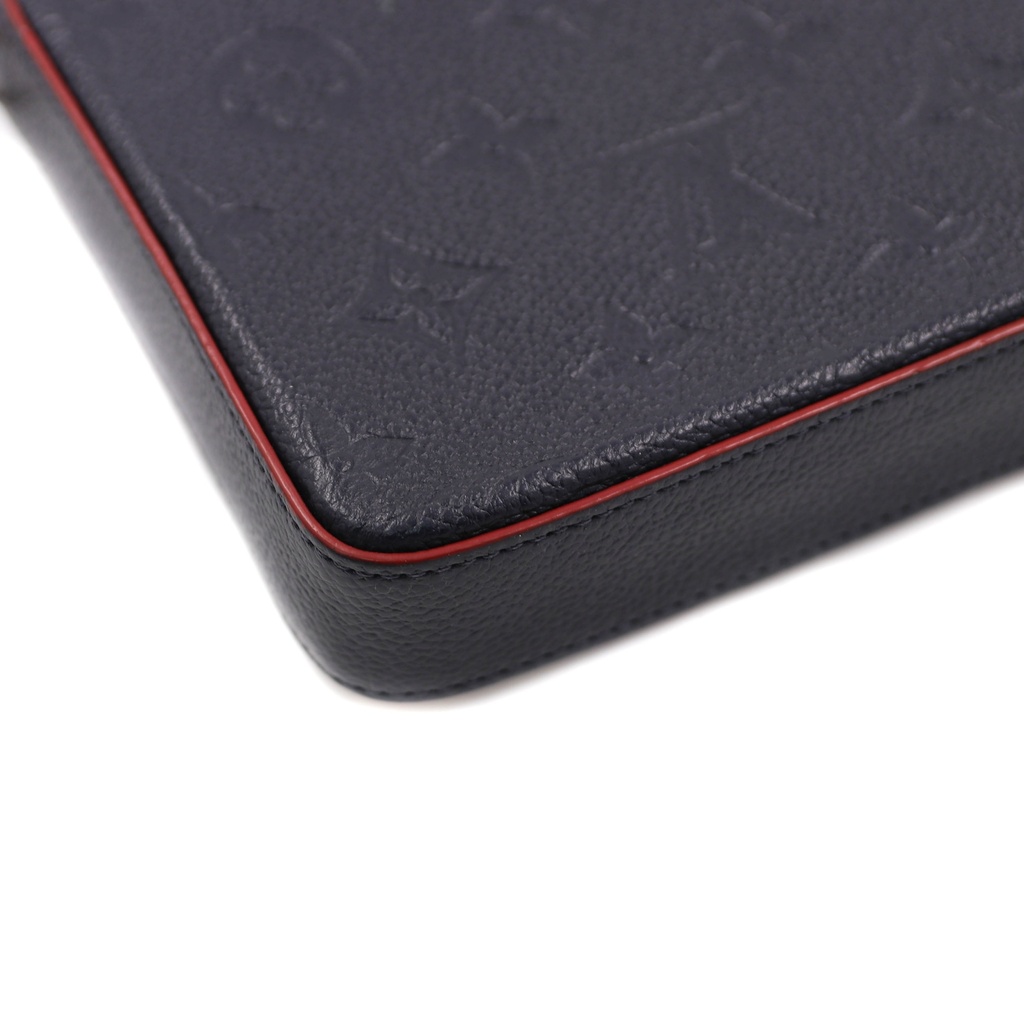 Louis Vuitton Pochette Felicie Monogram Empreinte Leather Navy Blue