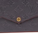 Louis Vuitton Pochette Felicie Monogram Empreinte Leather Navy Blue