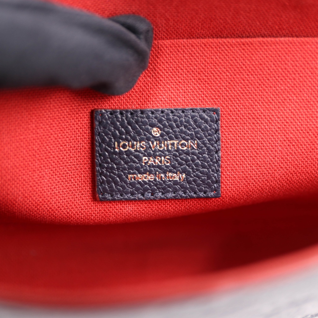 Louis Vuitton Pochette Felicie Monogram Empreinte Leather Navy Blue