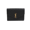 Yves Saint Laurent Cassandre Envelope Black Pouch