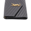 Yves Saint Laurent Cassandre Envelope Black Pouch