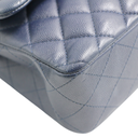 Chanel Classic Caviar Double Flap Small Navy Blue