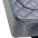 Chanel Classic Caviar Double Flap Small Navy Blue