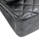 Chanel Classic Caviar Double Flap Small Black