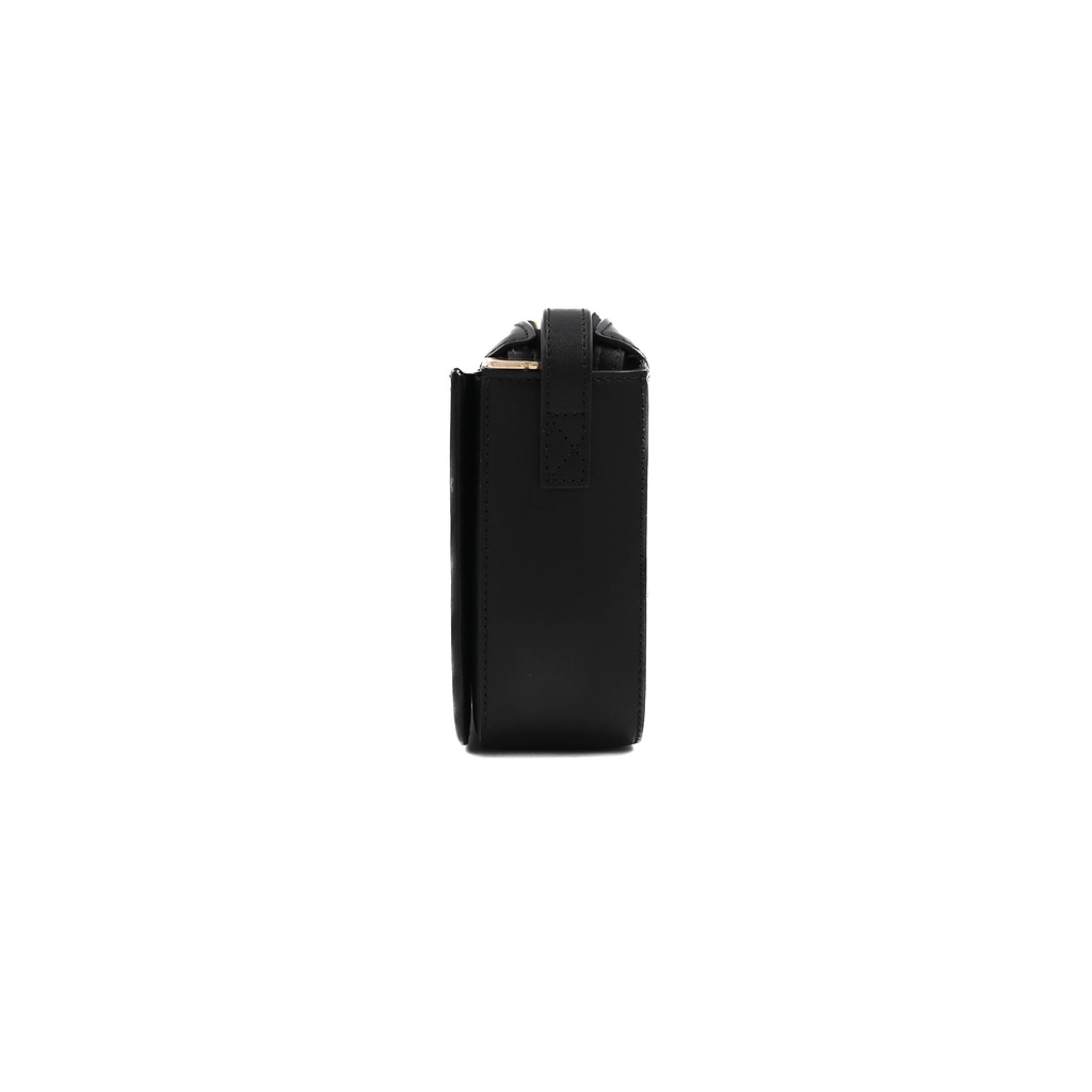 Burberry Leather Snip Crossbody Black