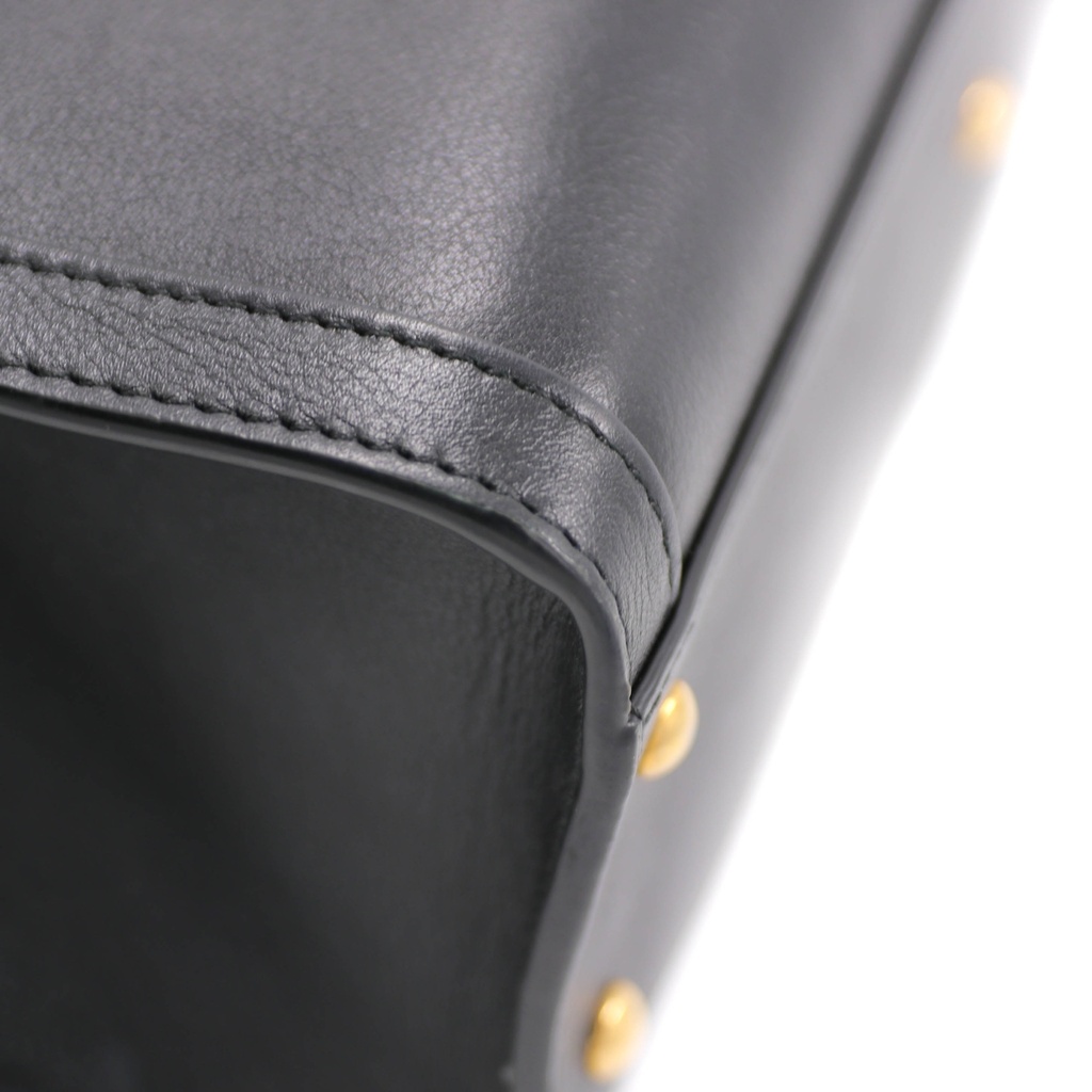 Gucci Black Leather Diana Medium 660195