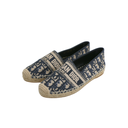 Christian Dior Grannville Espadrille Blue Size 36