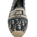 Christian Dior Grannville Espadrille Blue Size 36