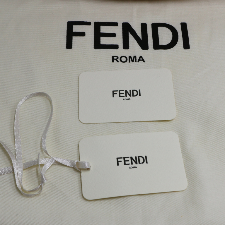 Fendi Fendigraphy Brown Shoulder Bag