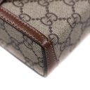 Gucci GG Supreme Horsebit 1955 Mini Brown Bag 625615