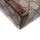 Gucci GG Supreme Horsebit 1955 Mini Brown Bag 625615